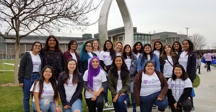More than 400 Merced County students attended UC Merced's Expand Your Horizons conference.