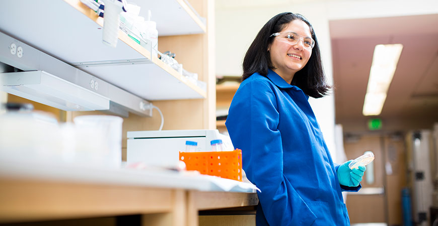 Professor Clarissa Nobile investigates the mechanisms of biofilm infections that affect human health. 