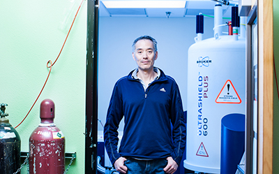 Andy LiWang is working to unlock the mysteries of the biological clock.