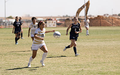 Meneses, No. 22 on the field, helped the Bobcats to a 43-14-10 record and two conference championship games.