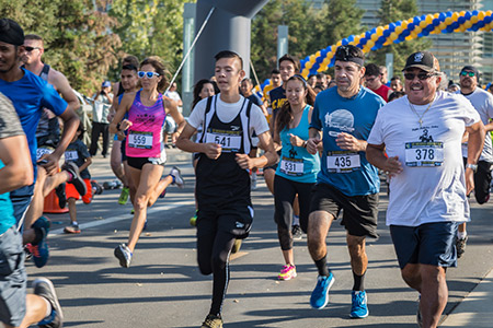 The UC Merced Journey 5K drew 475 participants. 