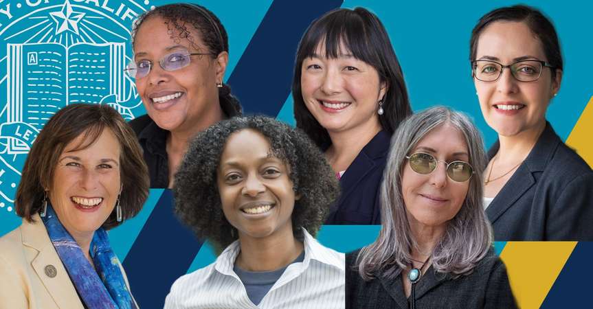 From left to right: Marjorie Zatz, Asmeret Asefaw Berhe, Tracey Osborne, Sora Kim, Teenie Matlock and Denise Payán.