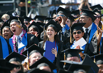 The campus's 12th commencement ceremony will celebrate largest-ever graduating class.