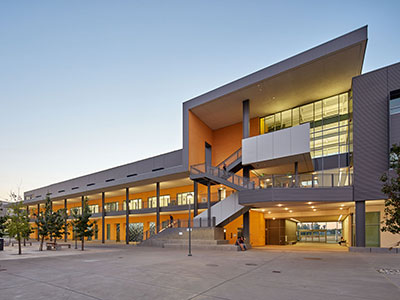 UC Merced has earned LEED platinum certification for Classroom and Office Building 2.