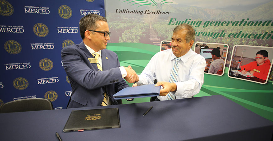 UC Merced Expands Opportunity for Students in Dinuba to Attend College |  Newsroom