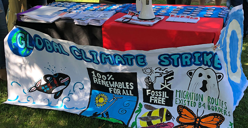 A climate-action tabling event.