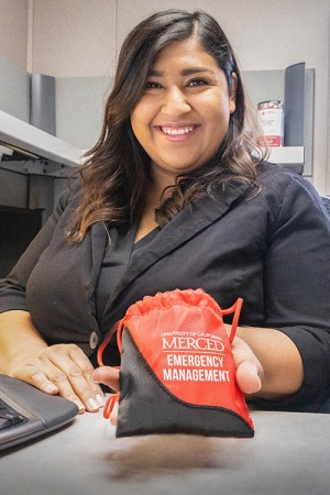 UC Merced Emergency Manager Laura Rodriguez-Mascorro