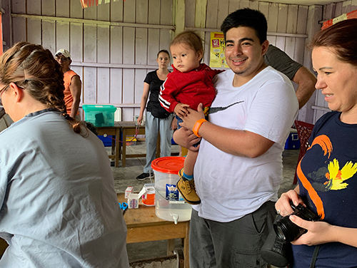 Senior Pedro Garcia used the trip to Peru to research research the perceptions and attitudes residents had toward modern and traditional medicine.