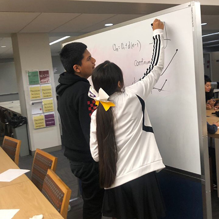 UC Merced's Center for Educational Partnerships summer academies help students with mathematics and the completion of A-G requirements.