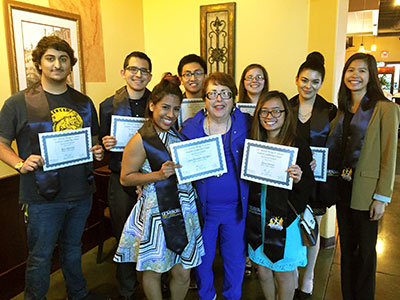 This year's Margo F. Souza Leadership certification program graduates.