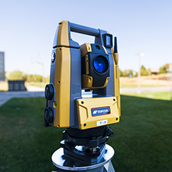 One of the pieces of equipment donated from Topcon Position Systems.