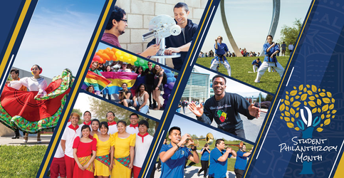 A montage of photos shows students at UC Merced.
